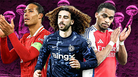 Top 5 hậu vệ xuất sắc nhất Premier League hiện tại: Van Dijk mất ngôi số 1
